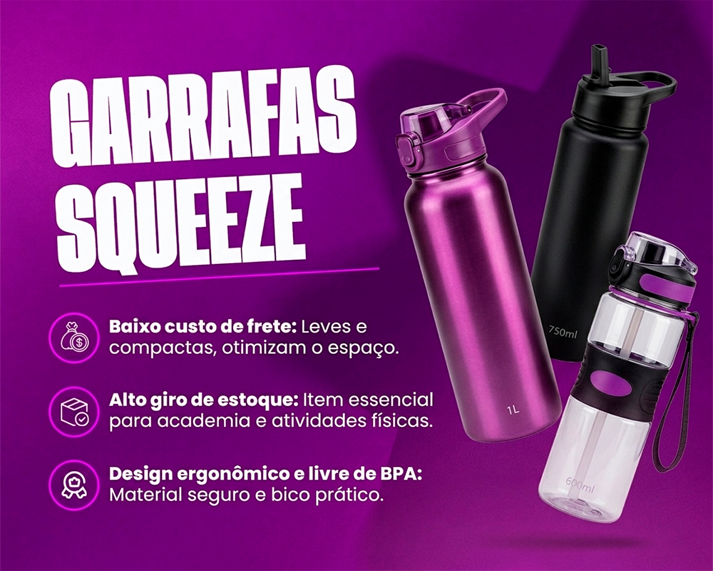 Garrafas Squeeze