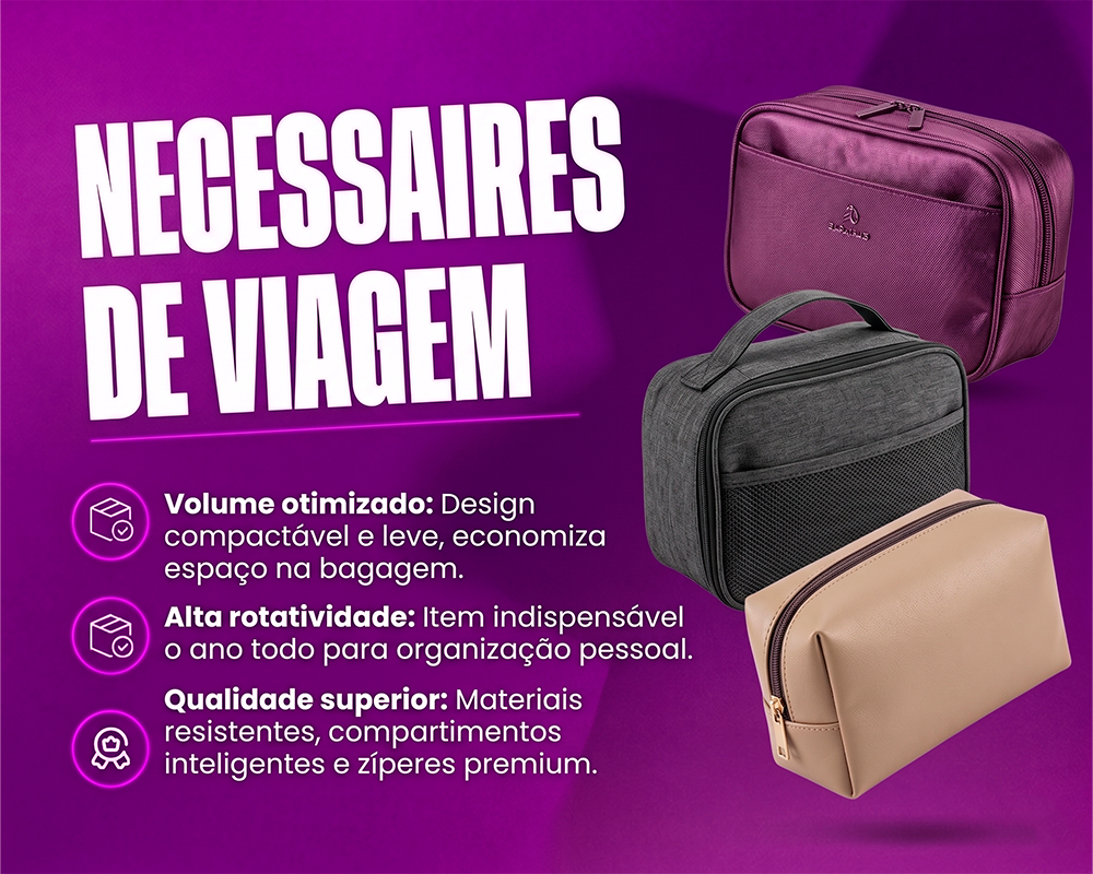 Necessaire de viagem