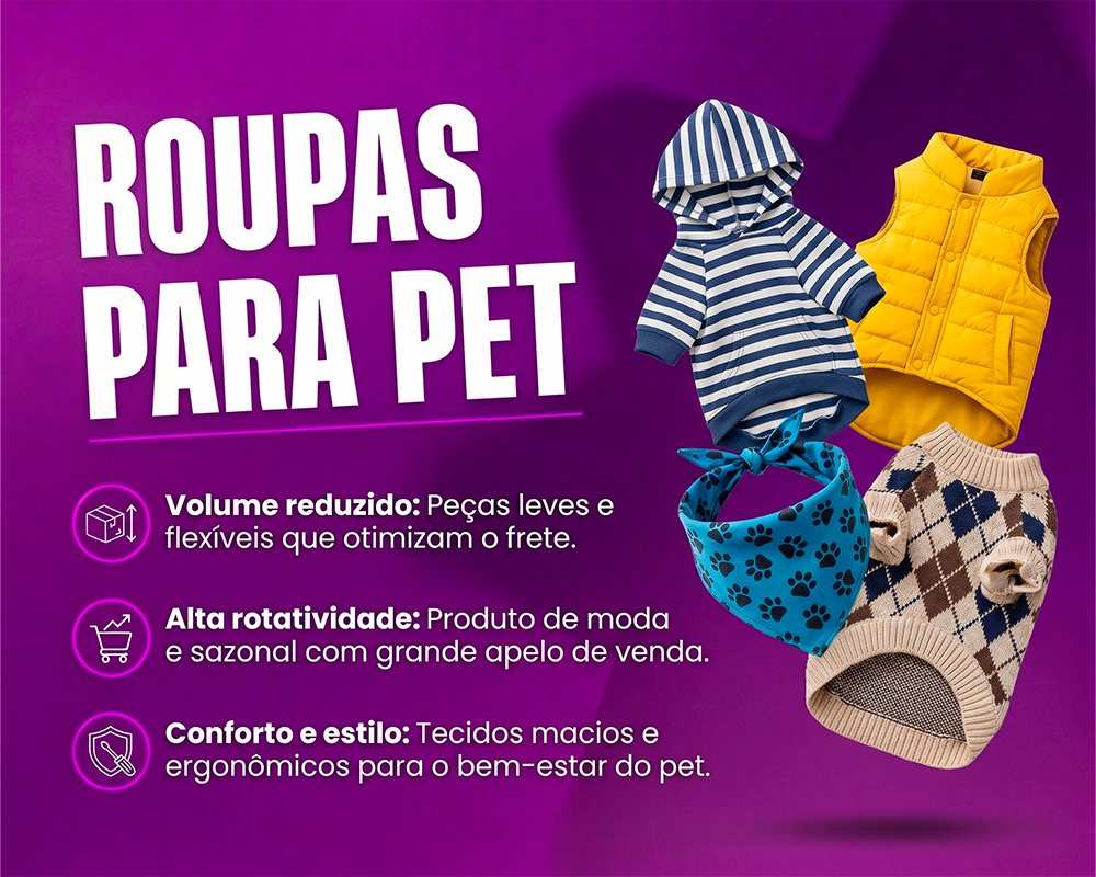 Roupas para pet