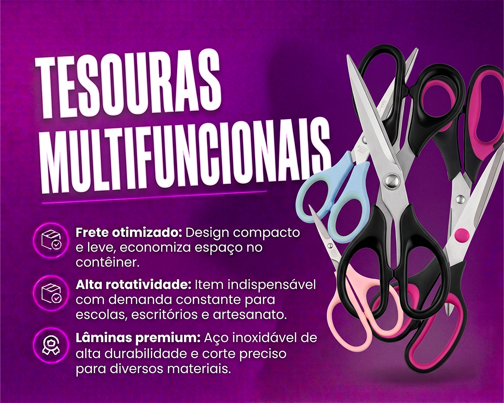 Tesouras multifuncionais